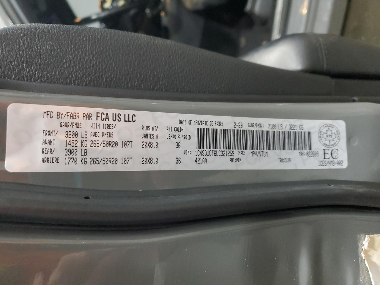 2020 Dodge Durango - Image 13