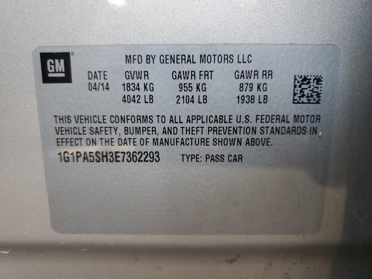 2014 Chevrolet Cruze - Image 13