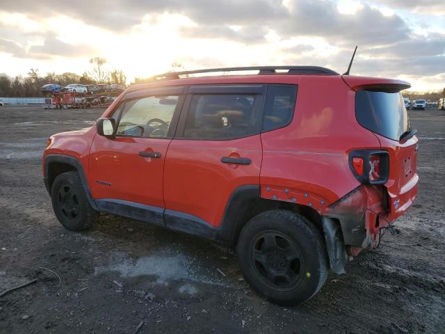  JEEP RENEGADE 2017 Czerwony