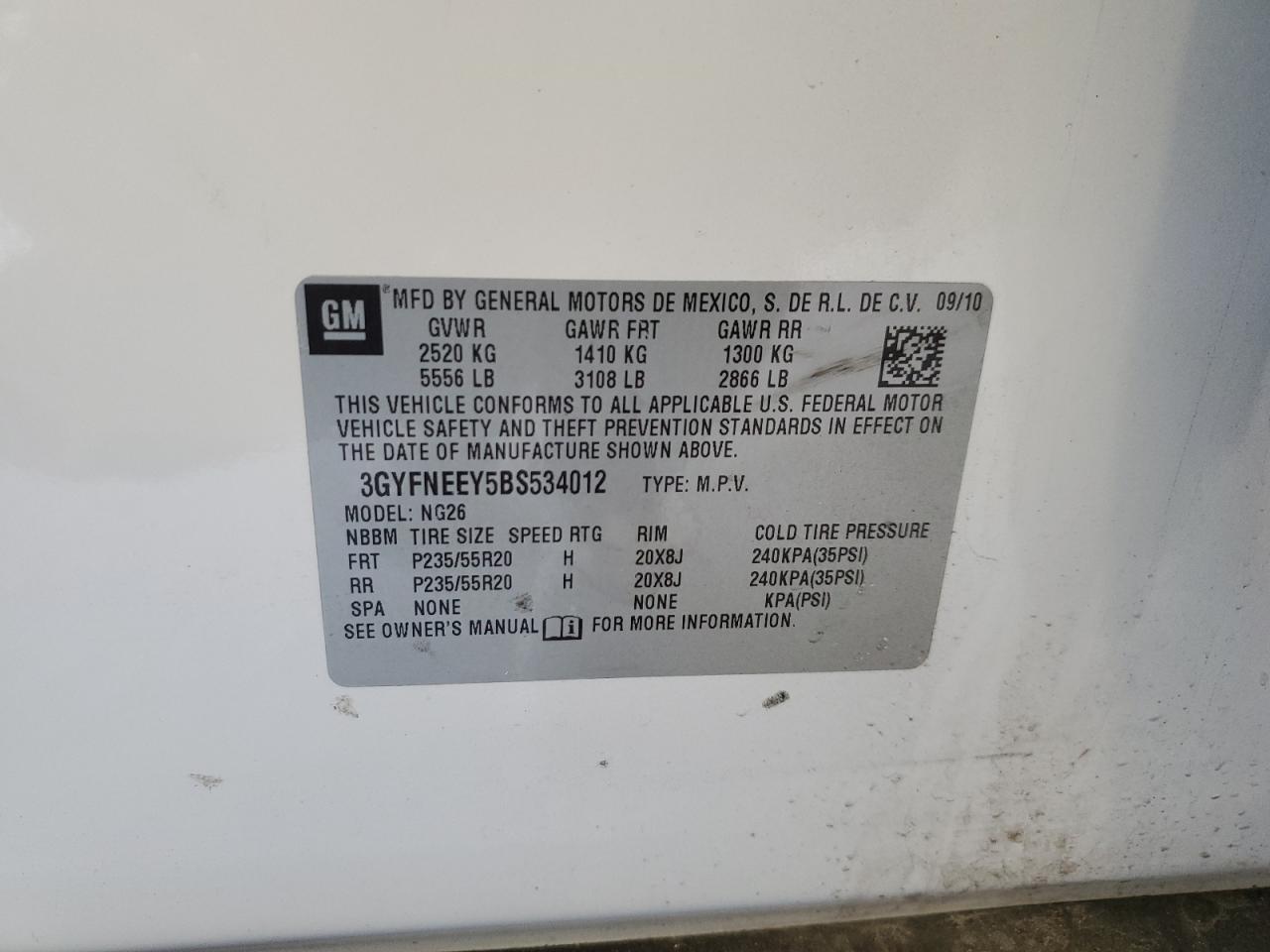 2011 Cadillac SRX - Image 13