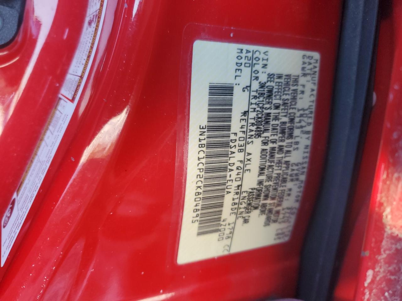 2012 Nissan Versa - Image 14