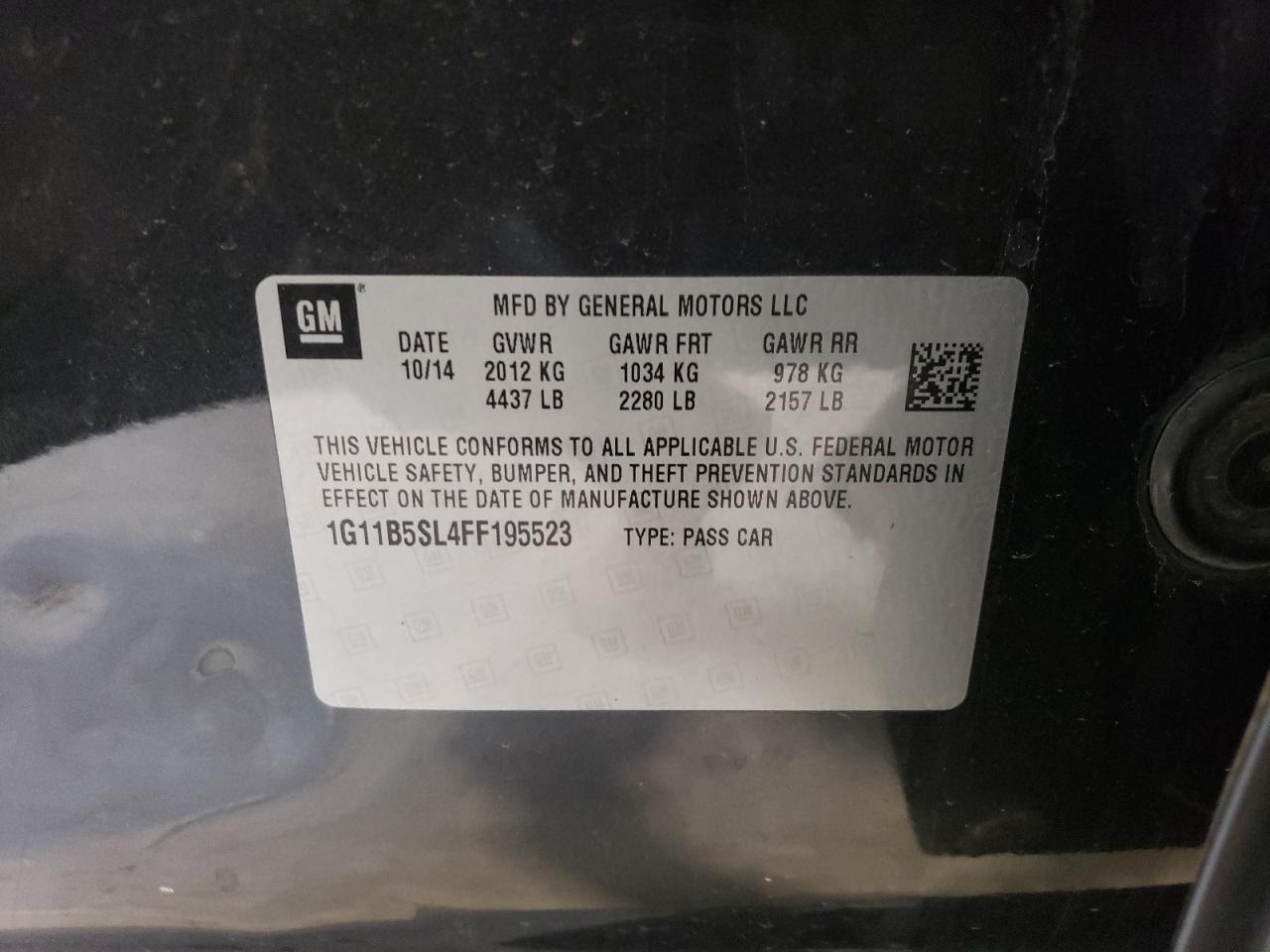 2015 Chevrolet Malibu - Image 12