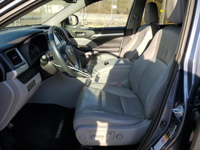  TOYOTA HIGHLANDER 2016 Szary