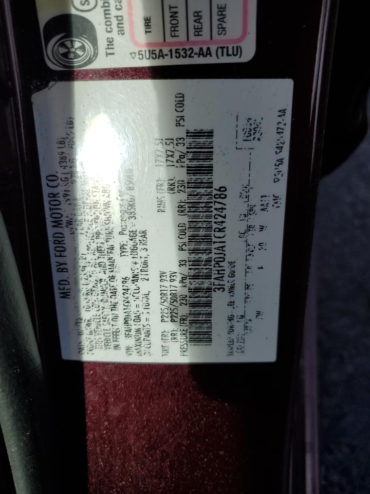 2012 Ford Fusion - Image 12