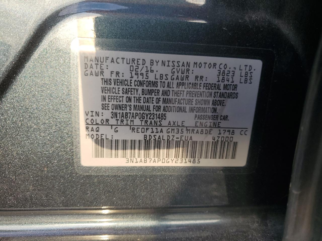 2016 Nissan Sentra - Image 12