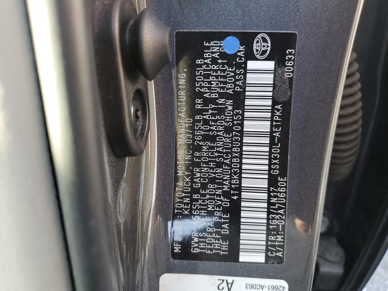 2011 Toyota Avalon - Image 12