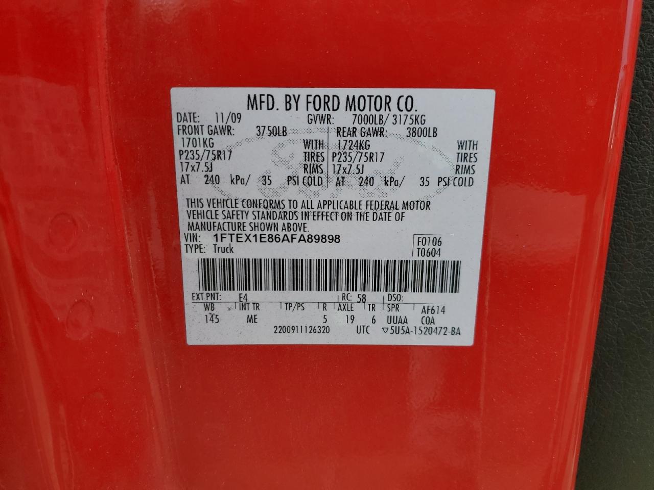 2010 Ford F-150 - Image 12