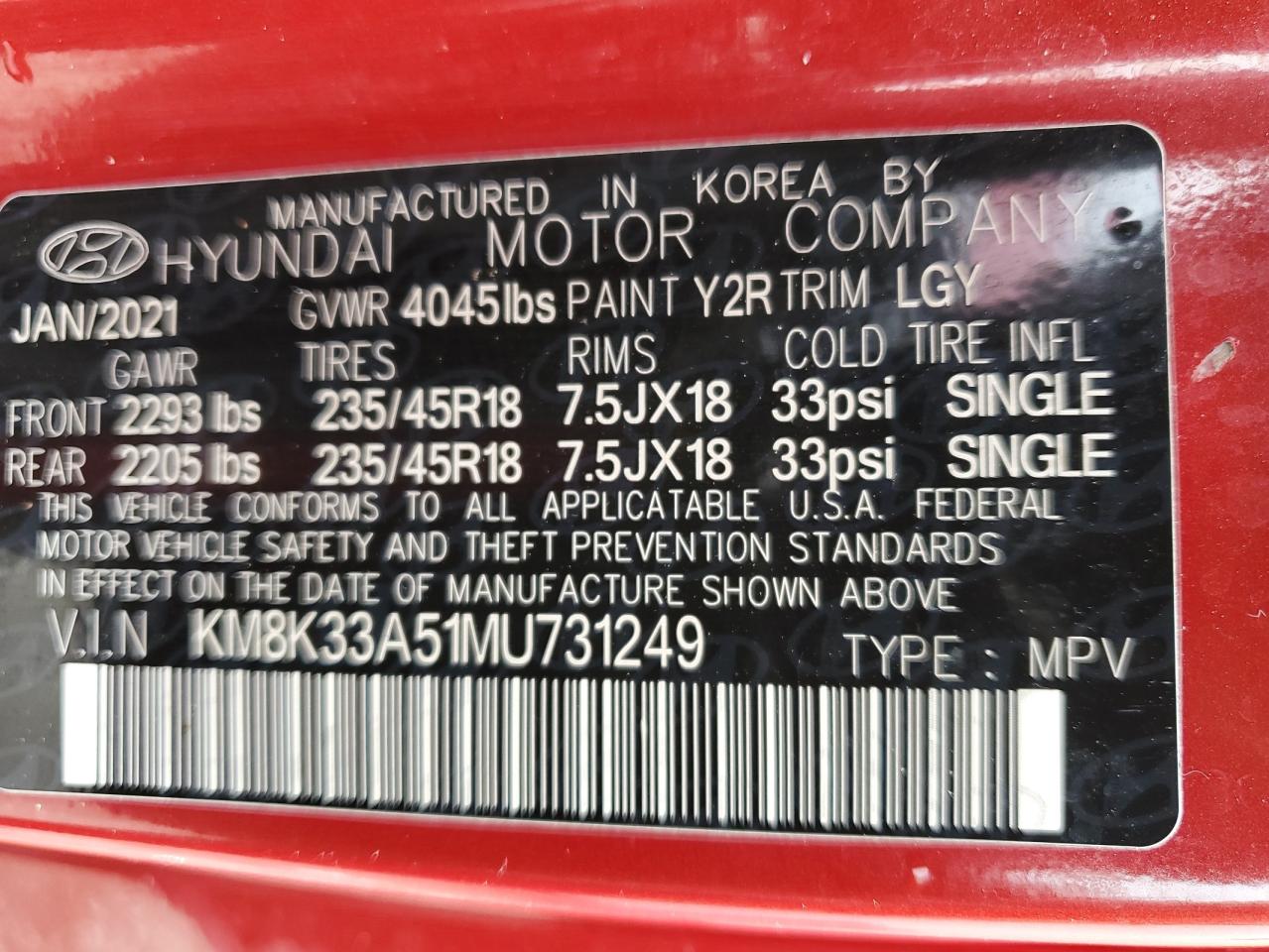 2021 Hyundai Kona - Image 14