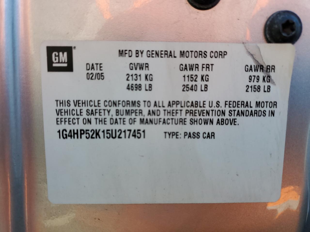 2005 Buick LeSabre - Image 12