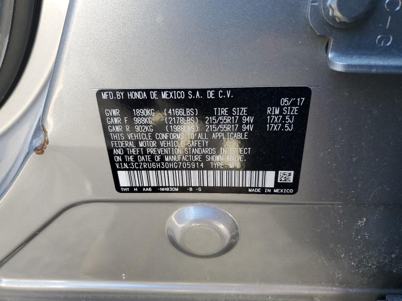 2017 Honda HR-V - Image 12