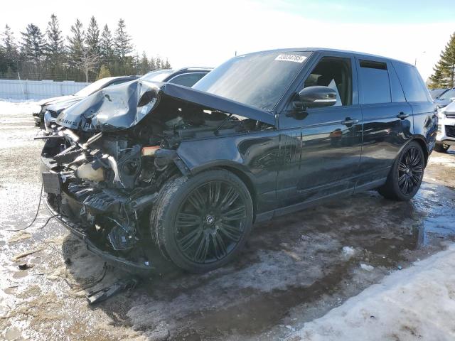 2019 LAND ROVER RANGE ROVER SUPERCHARGED for sale at Copart ON - TORONTO