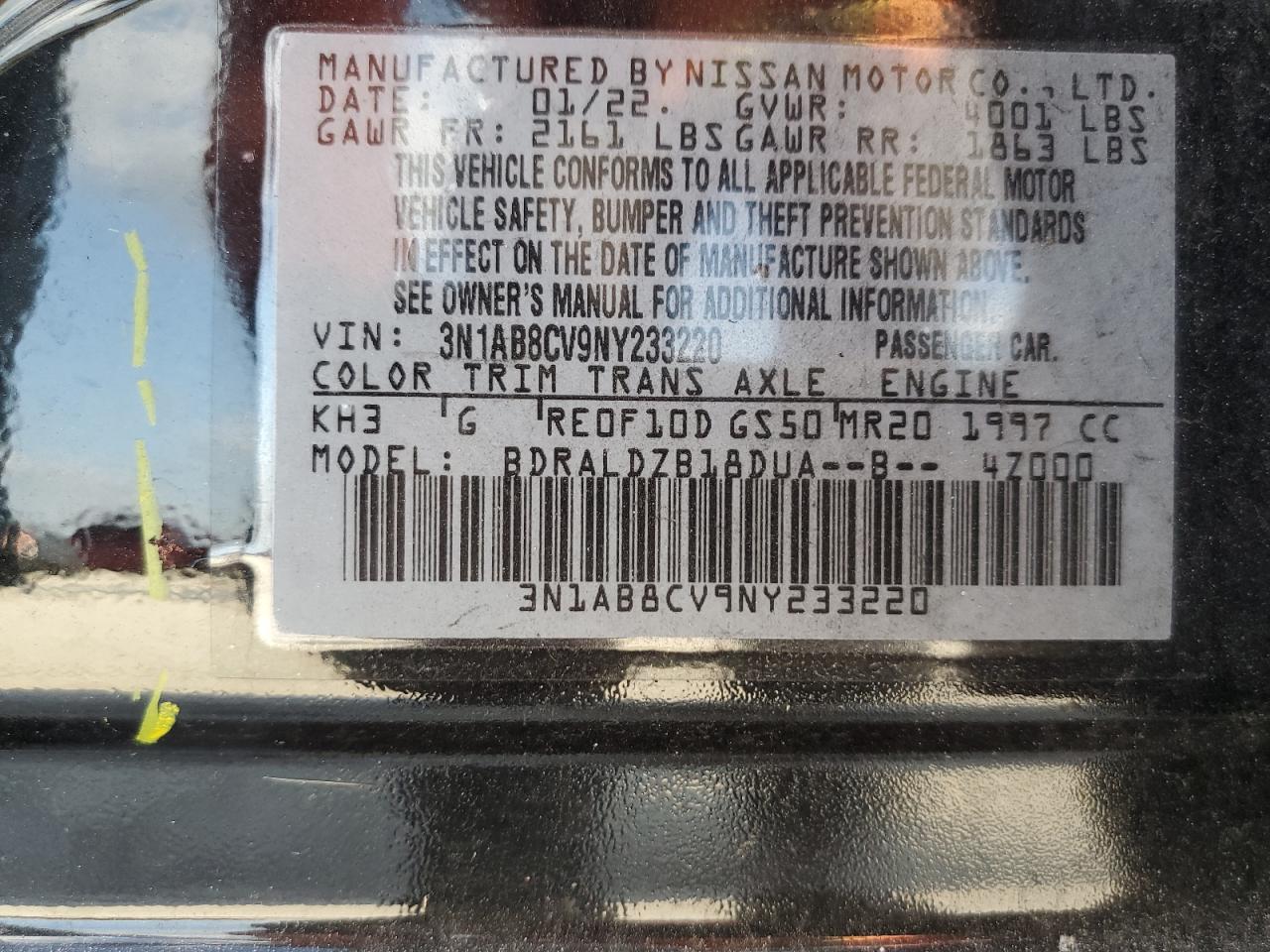 2022 Nissan Sentra - Image 12