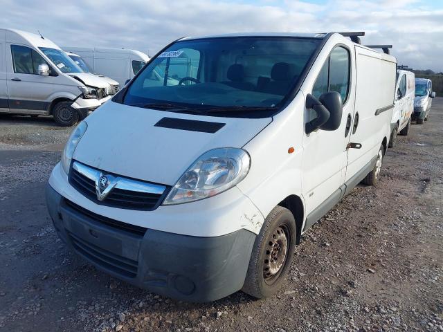 2010 VAUXHALL VIVARO 290 for sale at Copart WOLVERHAMPTON