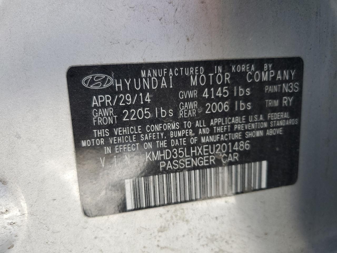 2014 Hyundai Elantra - Image 12