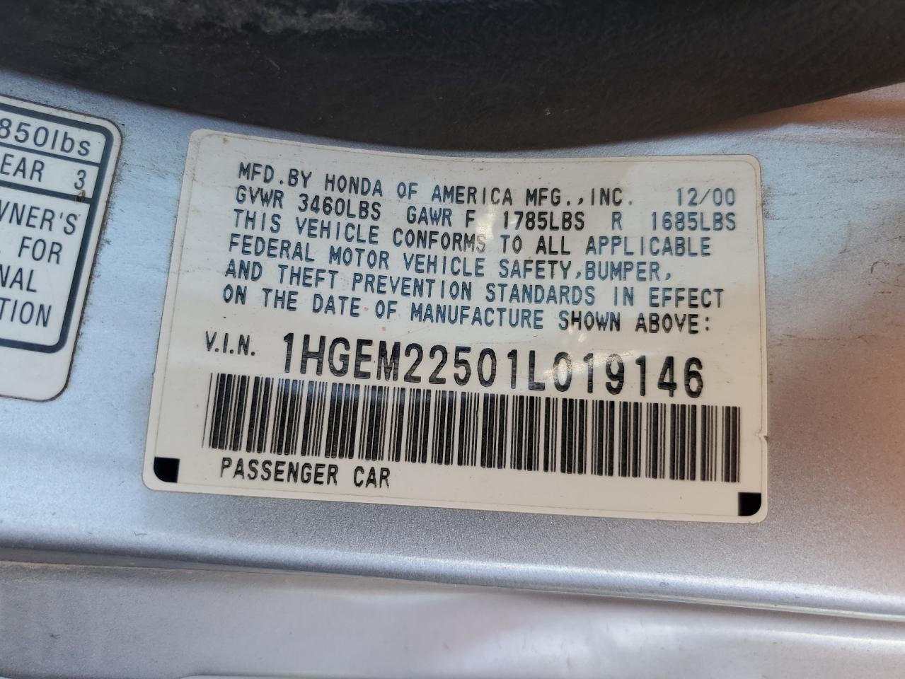 2001 Honda Civic - Image 13