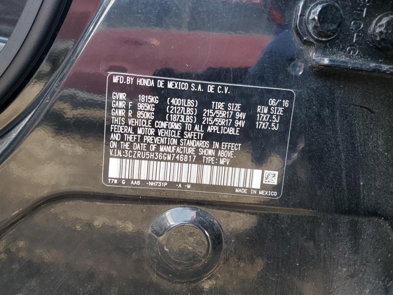 2016 Honda HR-V - Image 12