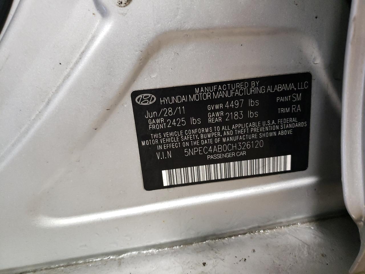 2012 Hyundai Sonata - Image 12