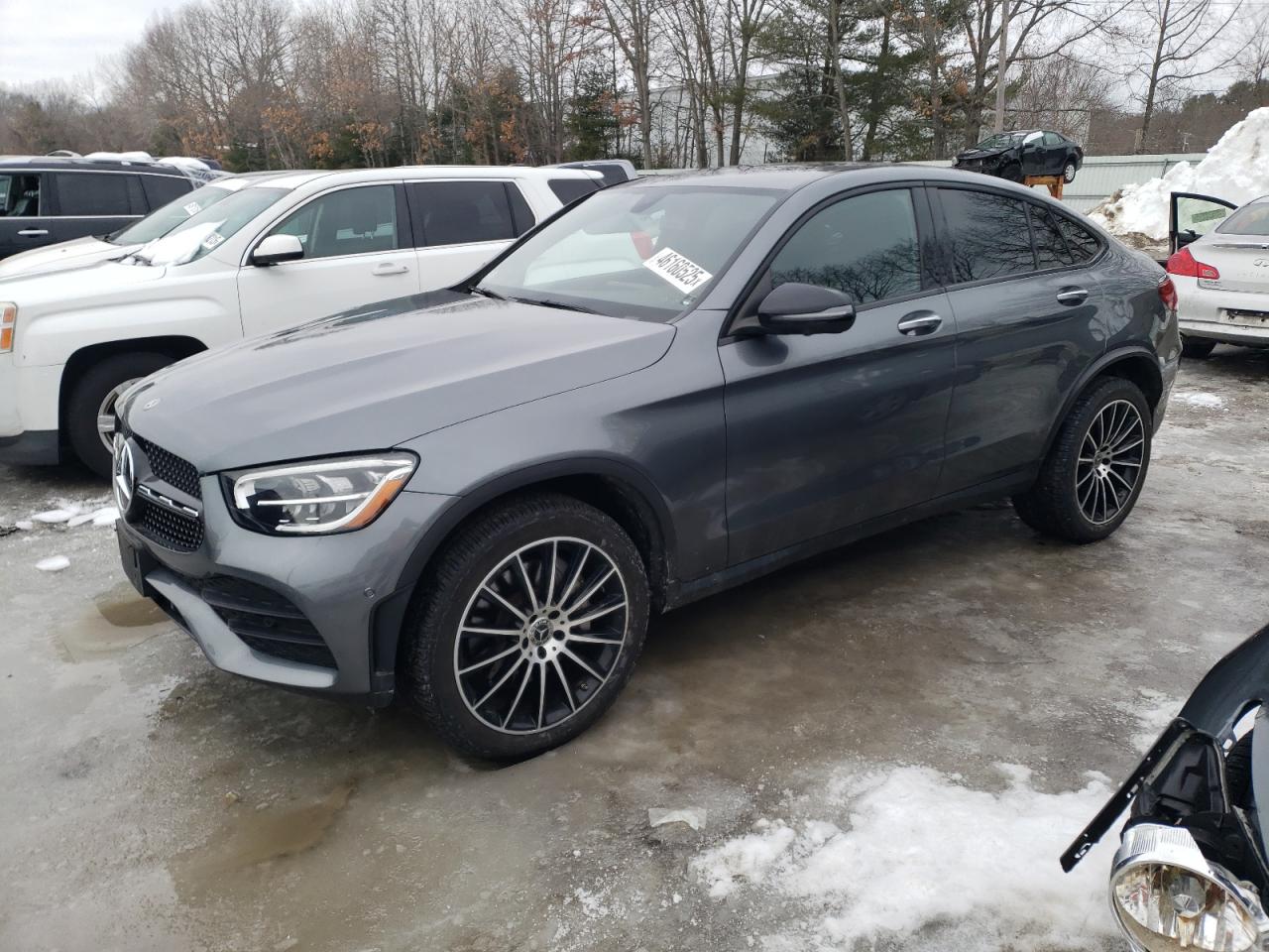 2020 Mercedes-Benz Glc Coupe 300 4Matic na sprzedaż w North Billerica, MA - Side