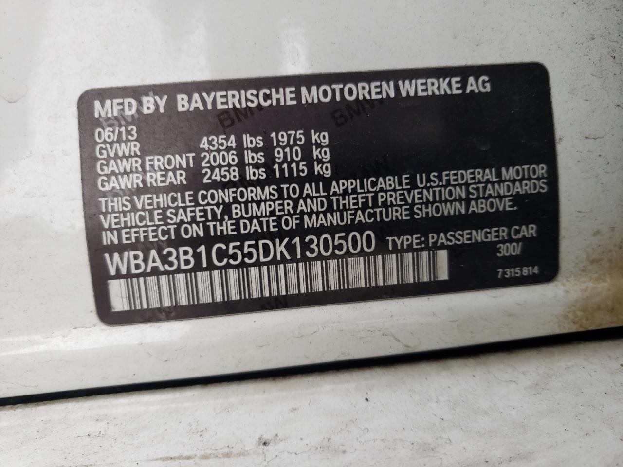 2013 BMW 3er - Image 12