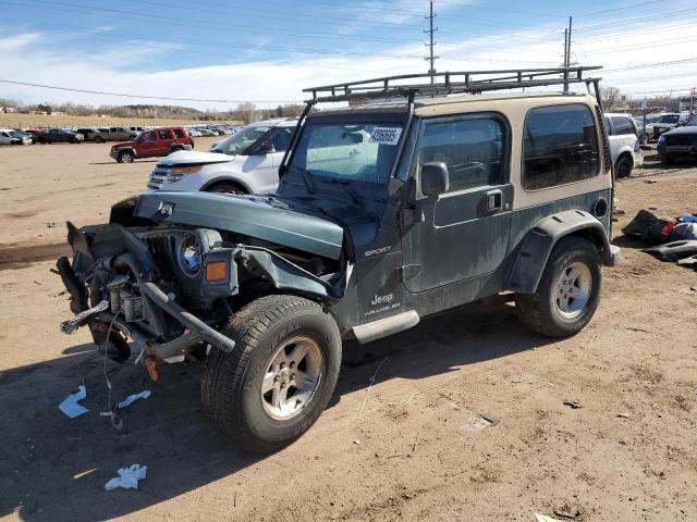 2004 Jeep Wrangler / Tj Sport na sprzedaż w Colorado Springs, CO - Front End