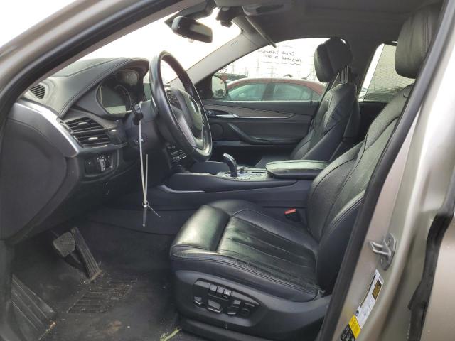  BMW X6 2015 Серебристый