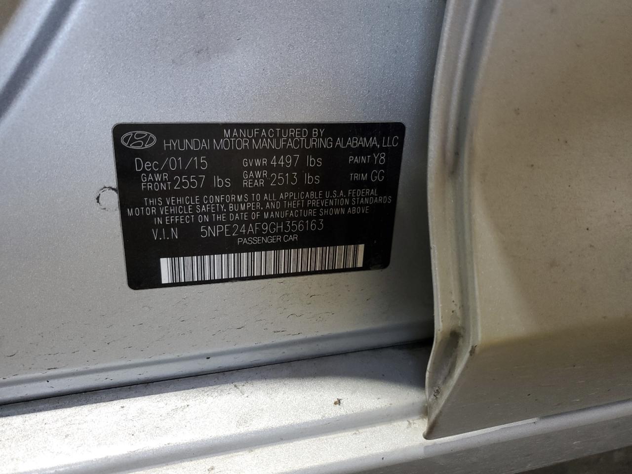 2016 Hyundai Sonata - Image 12