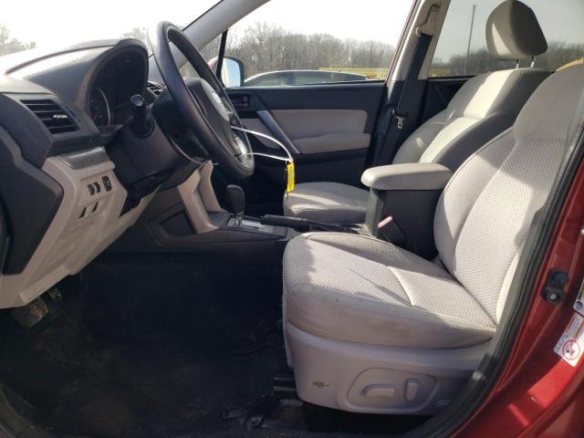  SUBARU FORESTER 2015 Бургунді