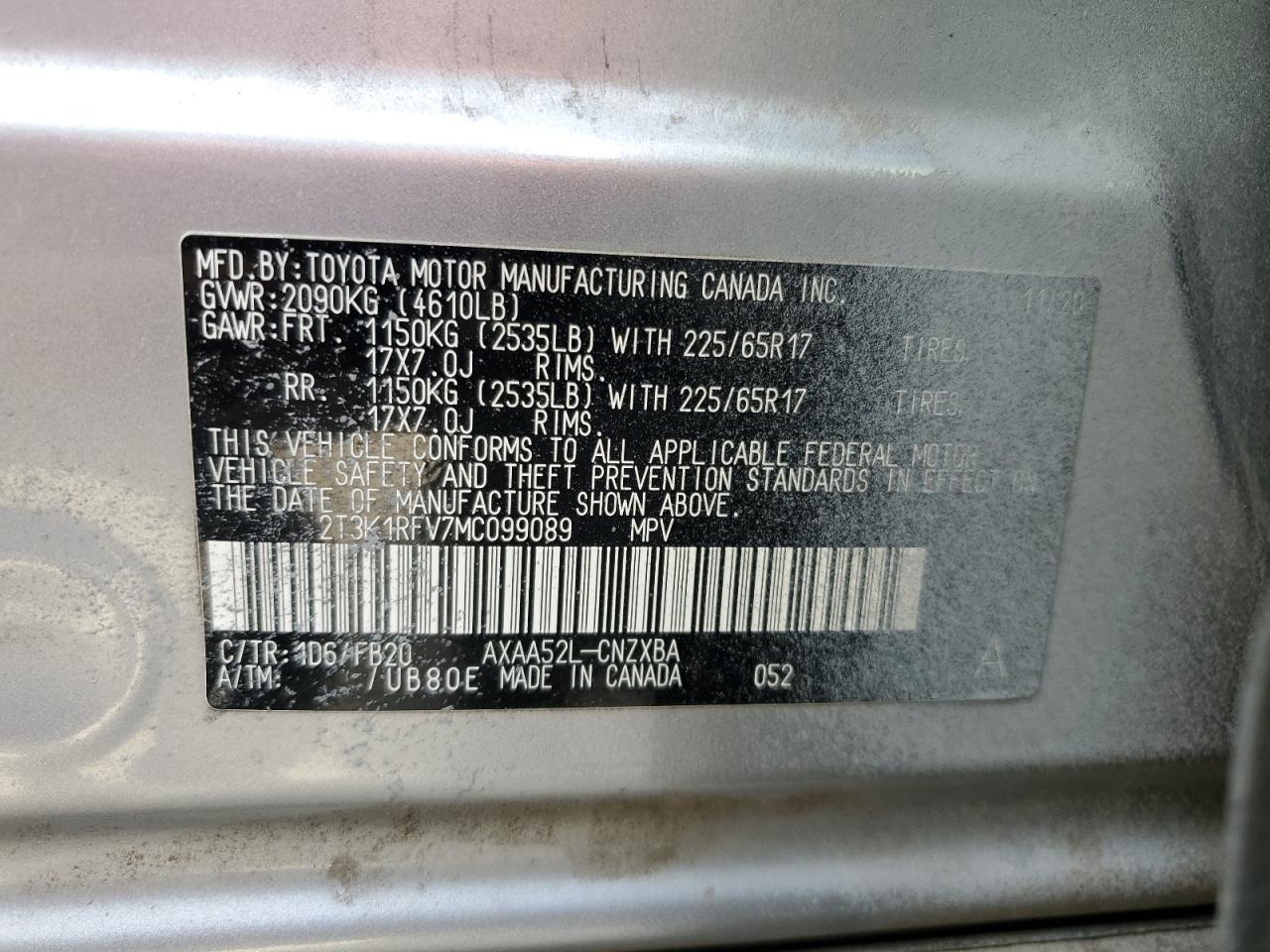 2021 Toyota RAV 4 - Image 14