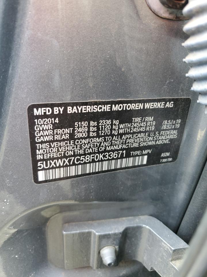 2015 BMW X3 - Image 14
