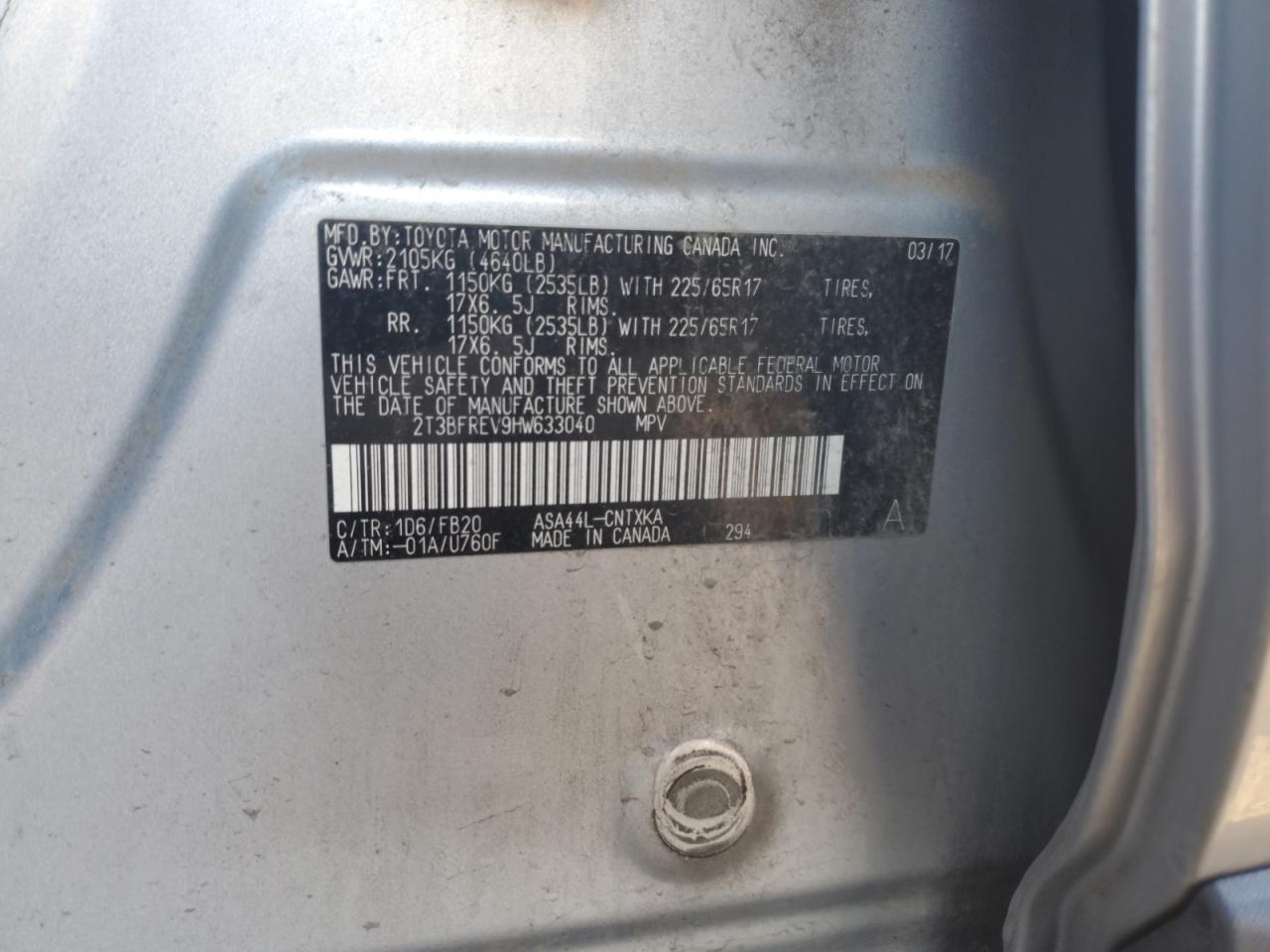 2017 Toyota RAV 4 - Image 14