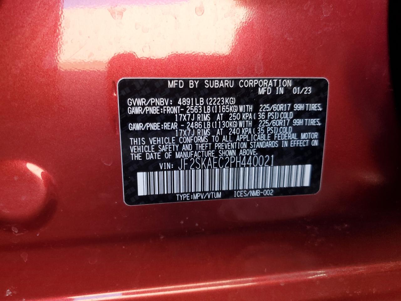 2023 Subaru Forester - Image 13