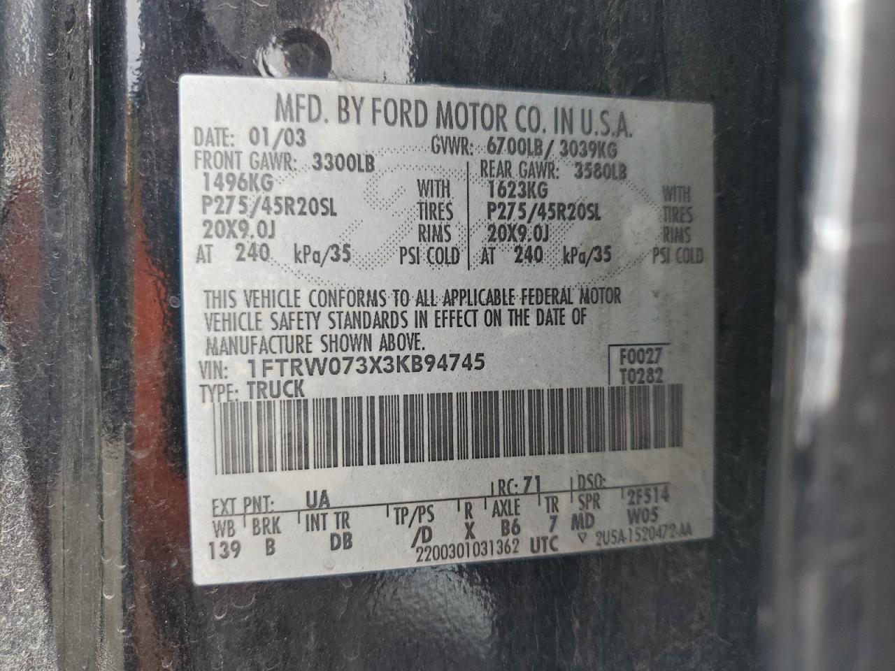 2003 Ford F-150 - Image 13