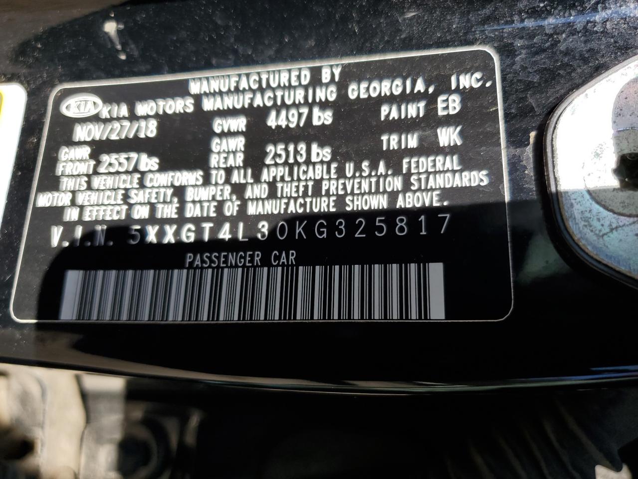 2019 Kia Optima - Image 12