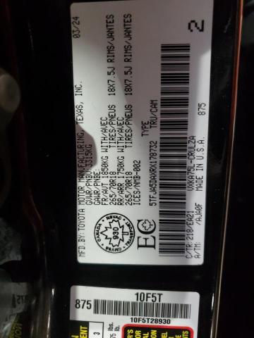 2024 TOYOTA TUNDRA DOUBLE CAB LIMITED  