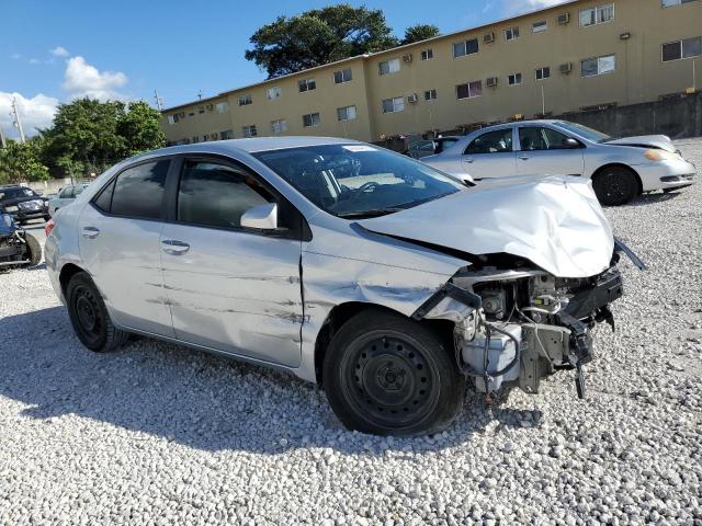  TOYOTA COROLLA 2016 Серебристый