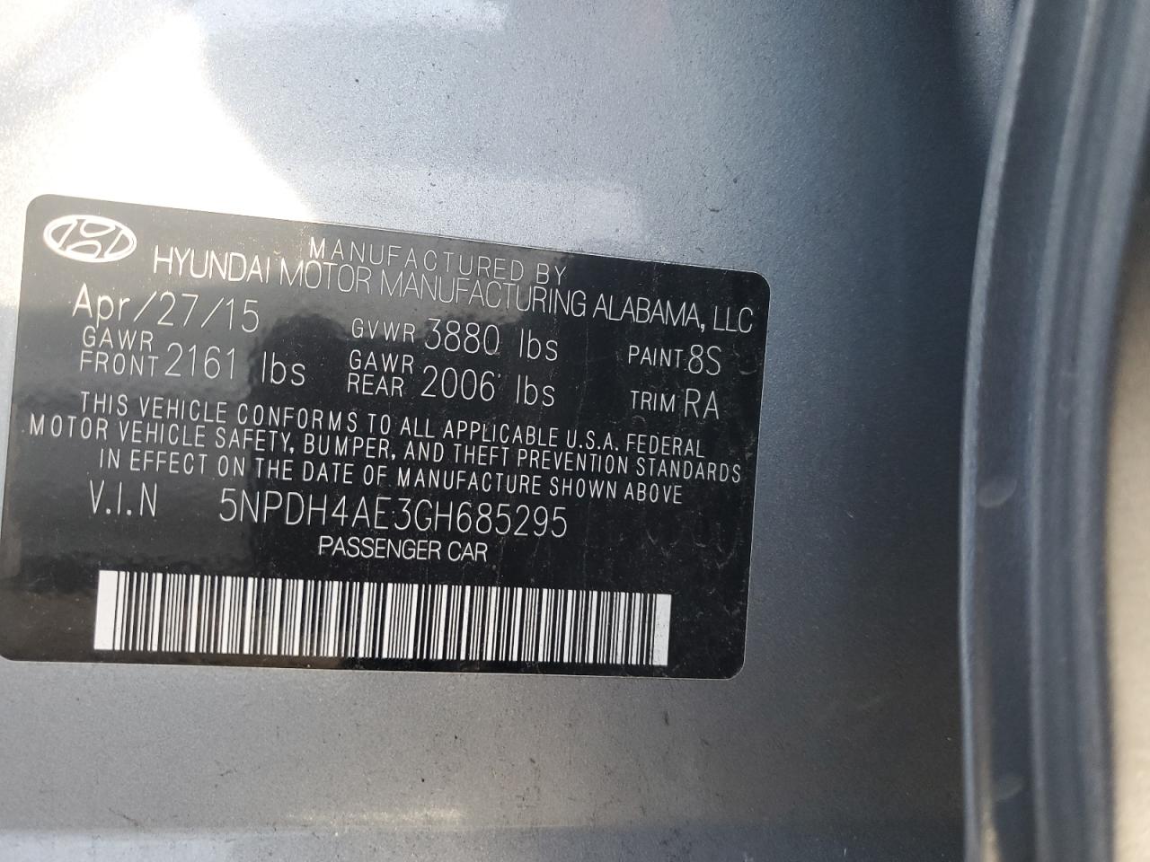 2016 Hyundai Elantra - Image 12