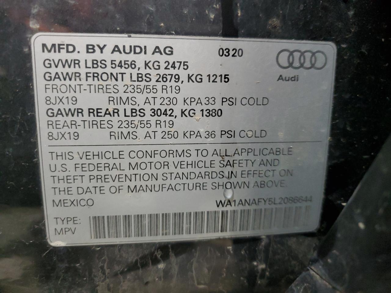 2020 Audi Q5 - Image 14