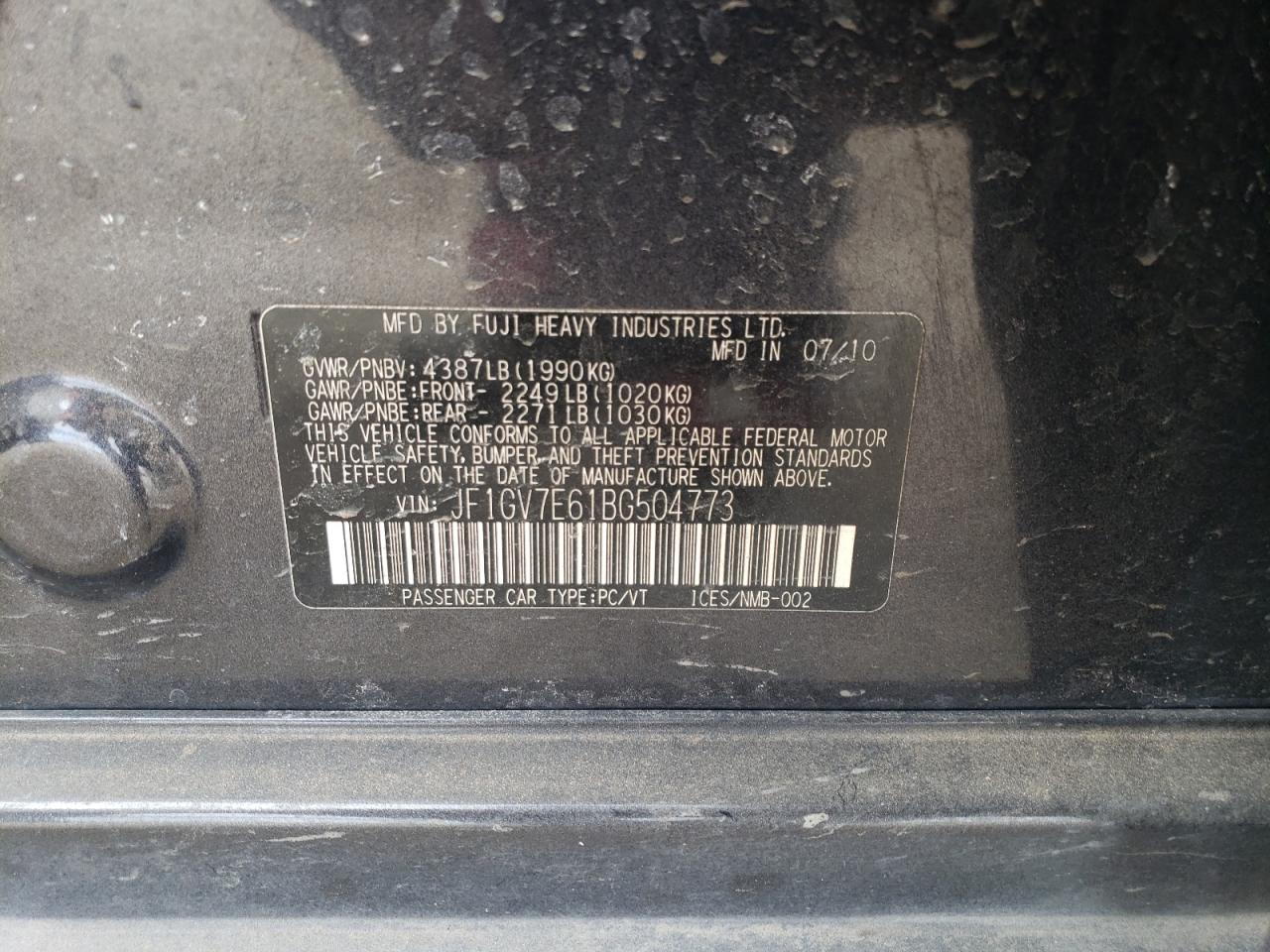 2011 Subaru WRX - Image 12