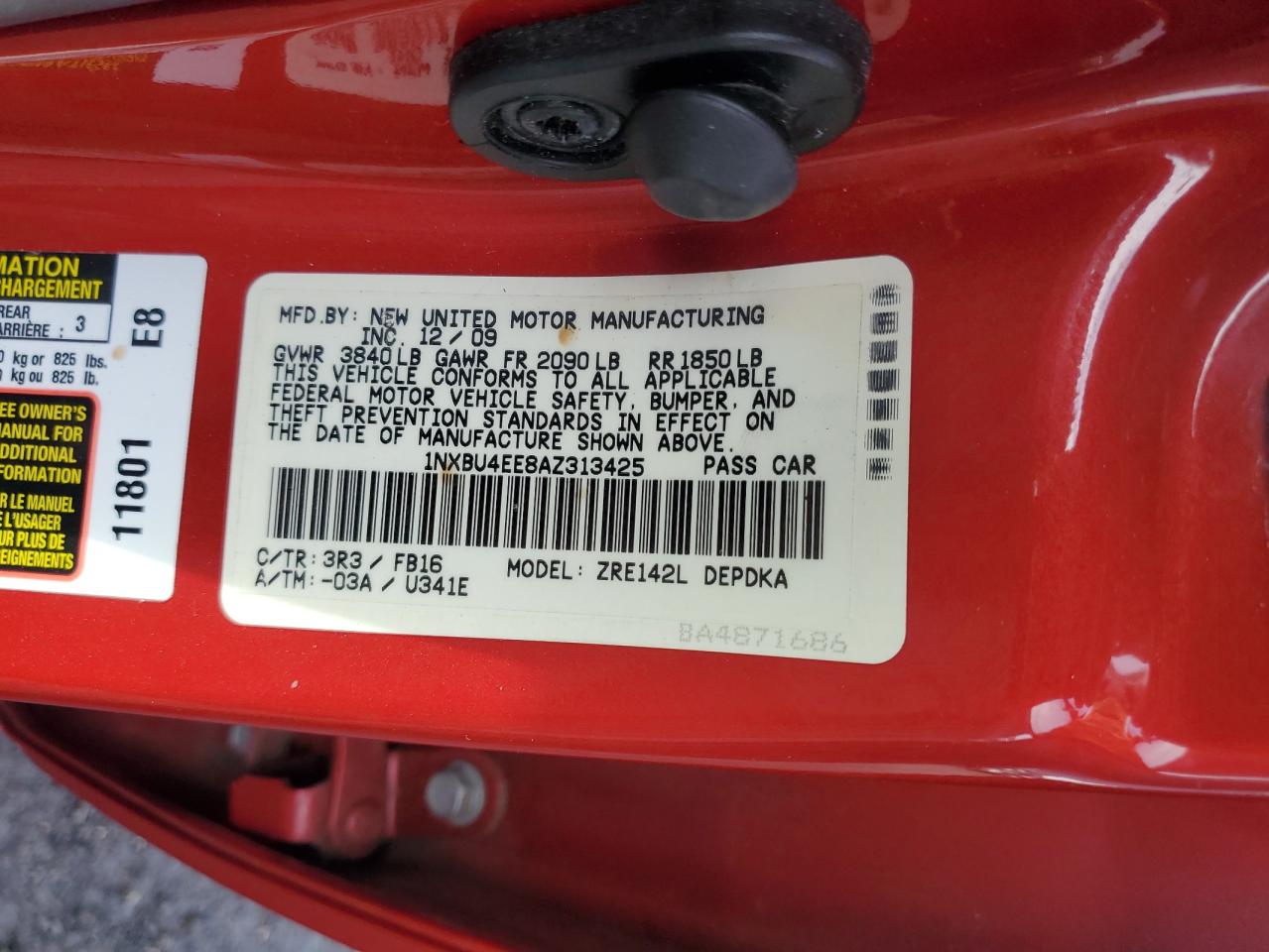 2010 Toyota Corolla - Image 12