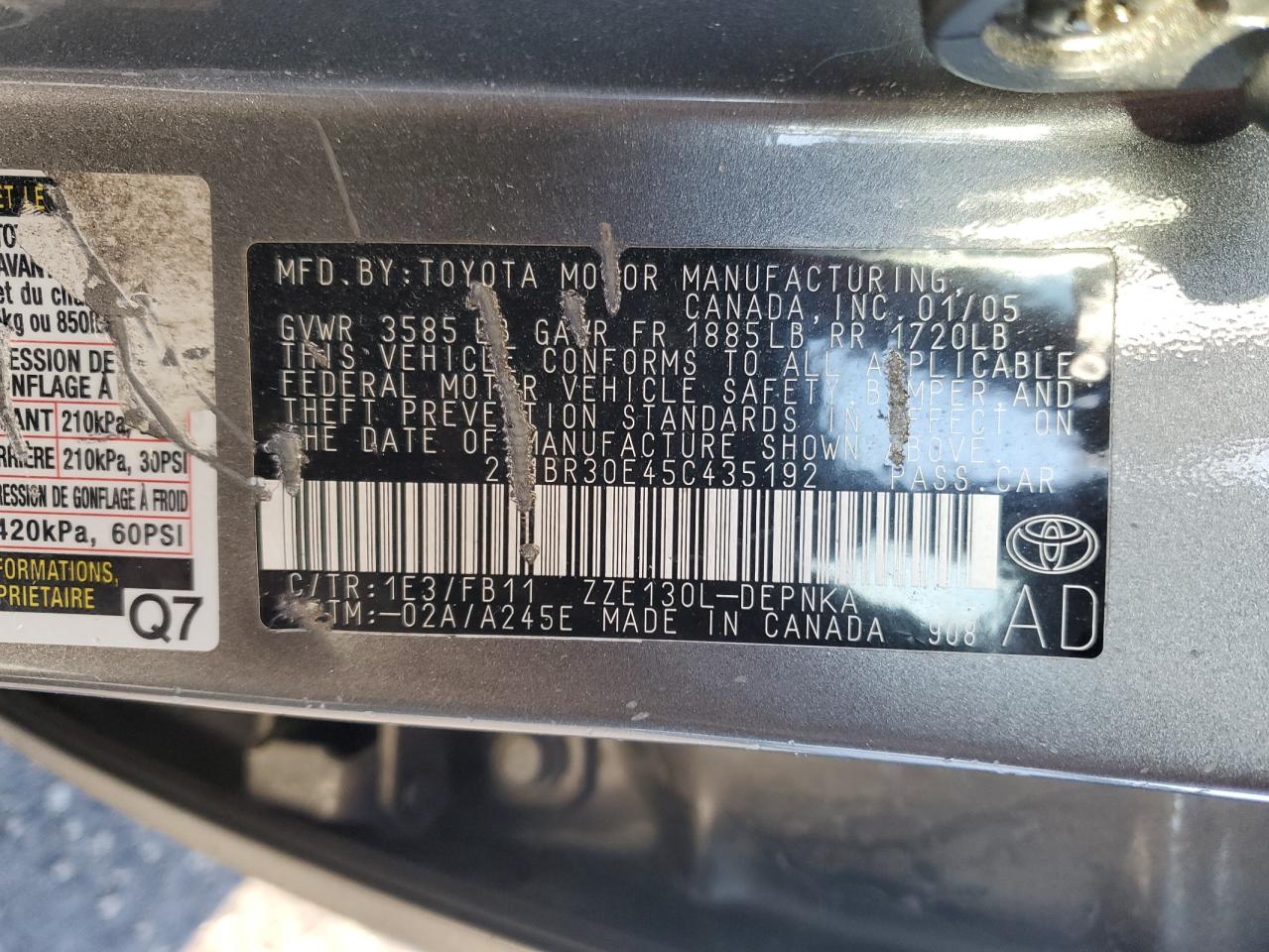 2005 Toyota Corolla - Image 13
