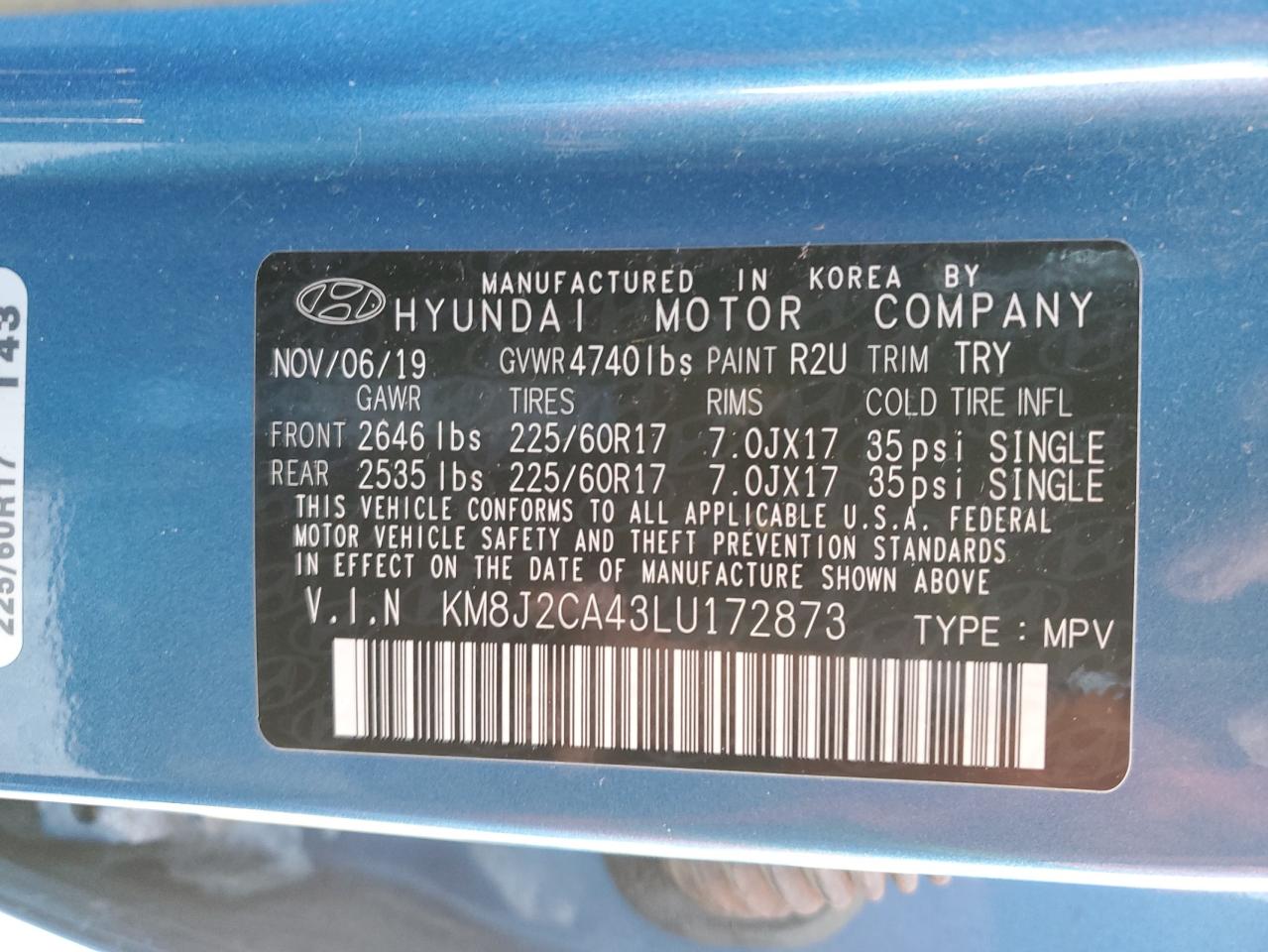 2020 Hyundai Tucson - Image 13