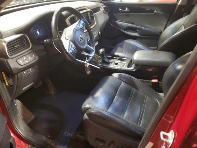  KIA SORENTO 2017 Красный