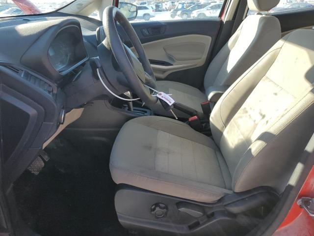  FORD ECOSPORT 2022 Red
