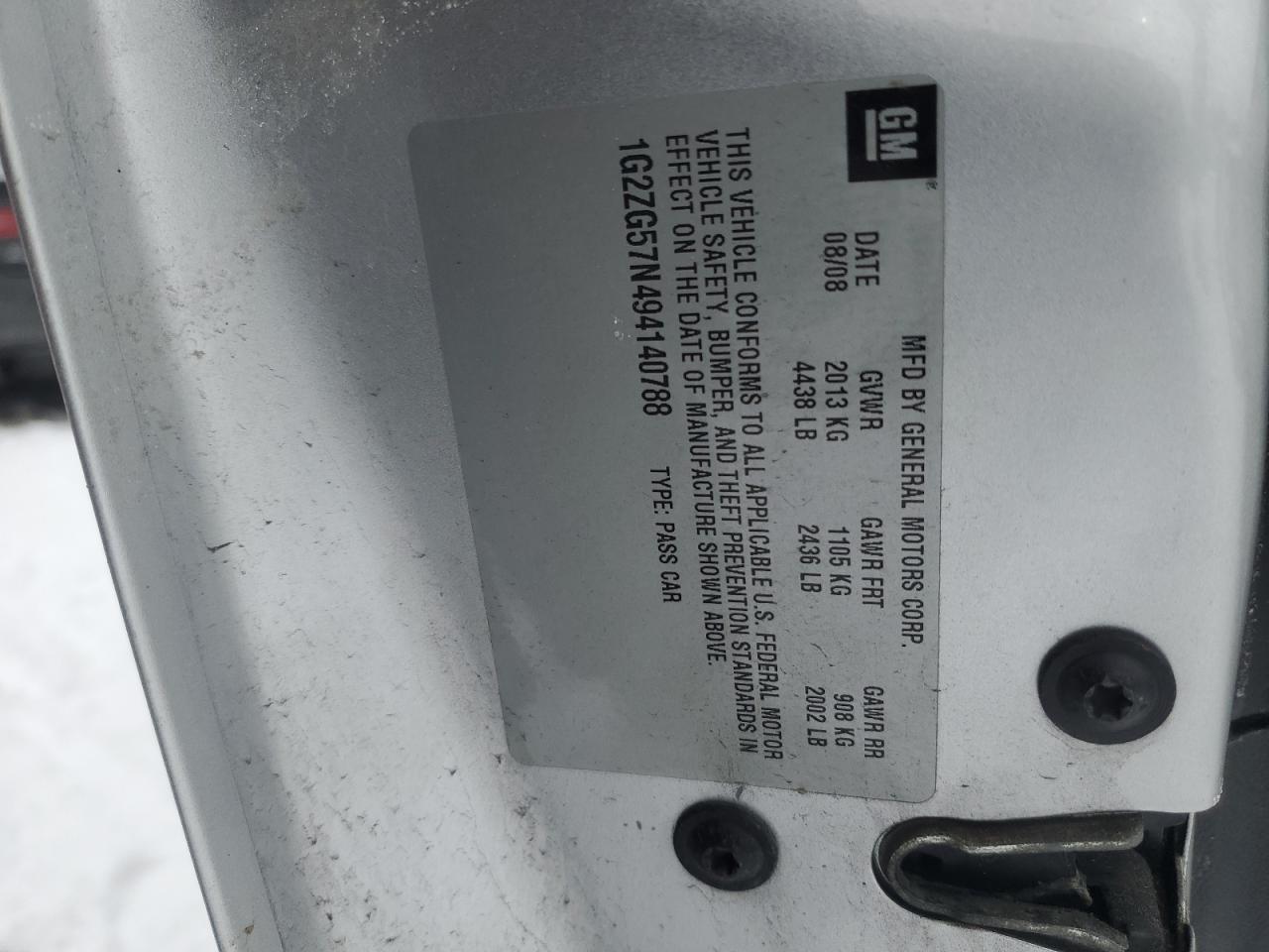2009 Pontiac G6 - Image 12