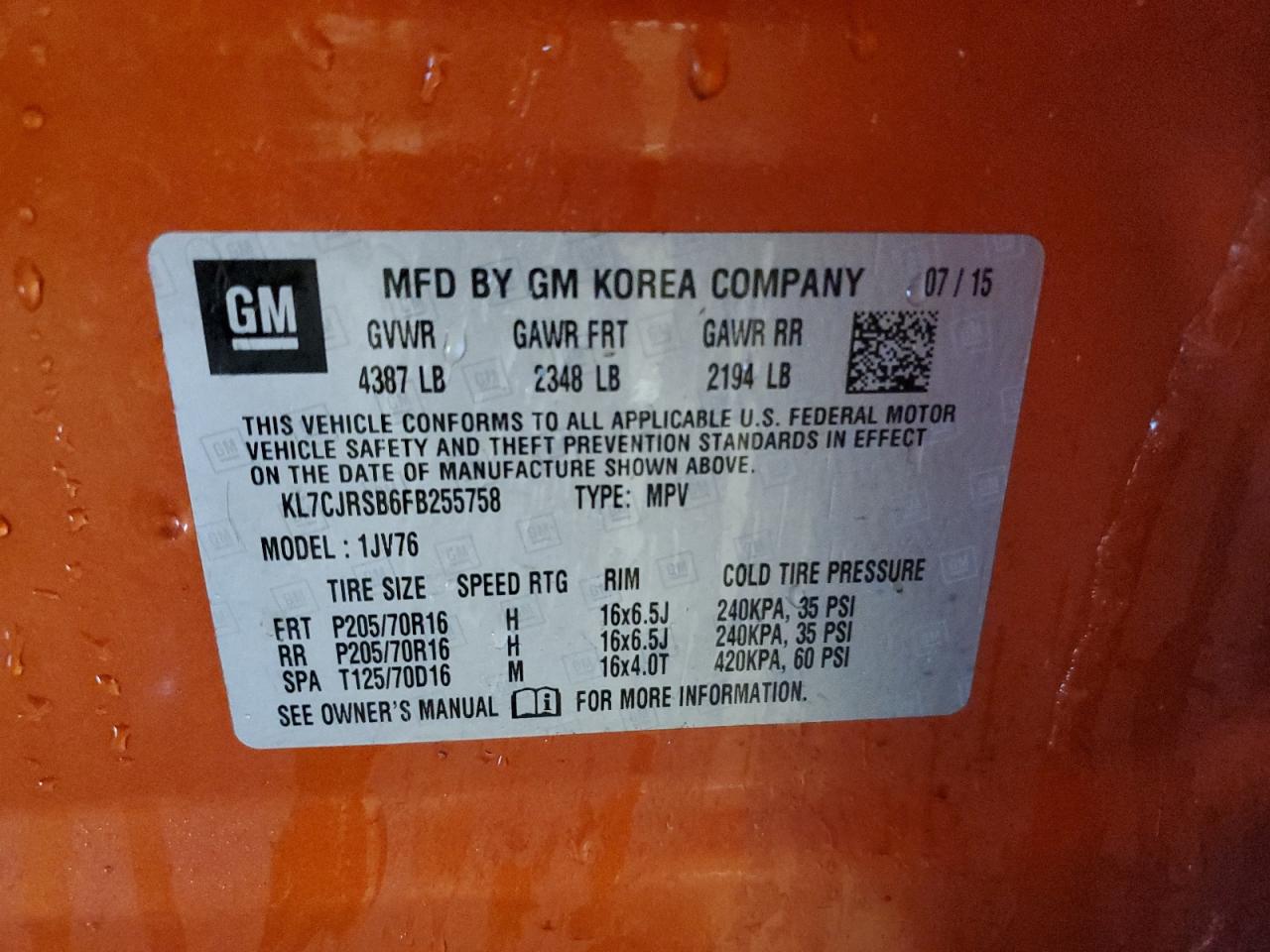 2015 Chevrolet Trax - Image 13