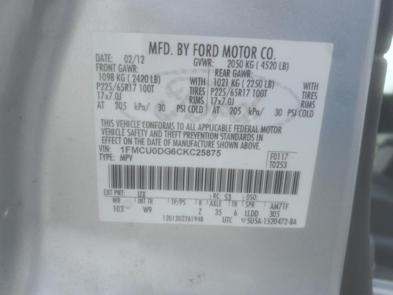 2012 Ford Escape - Image 14
