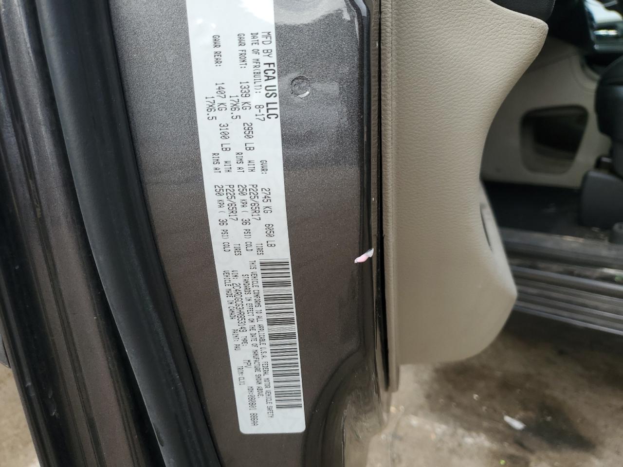 2017 Dodge Caravan - Image 15