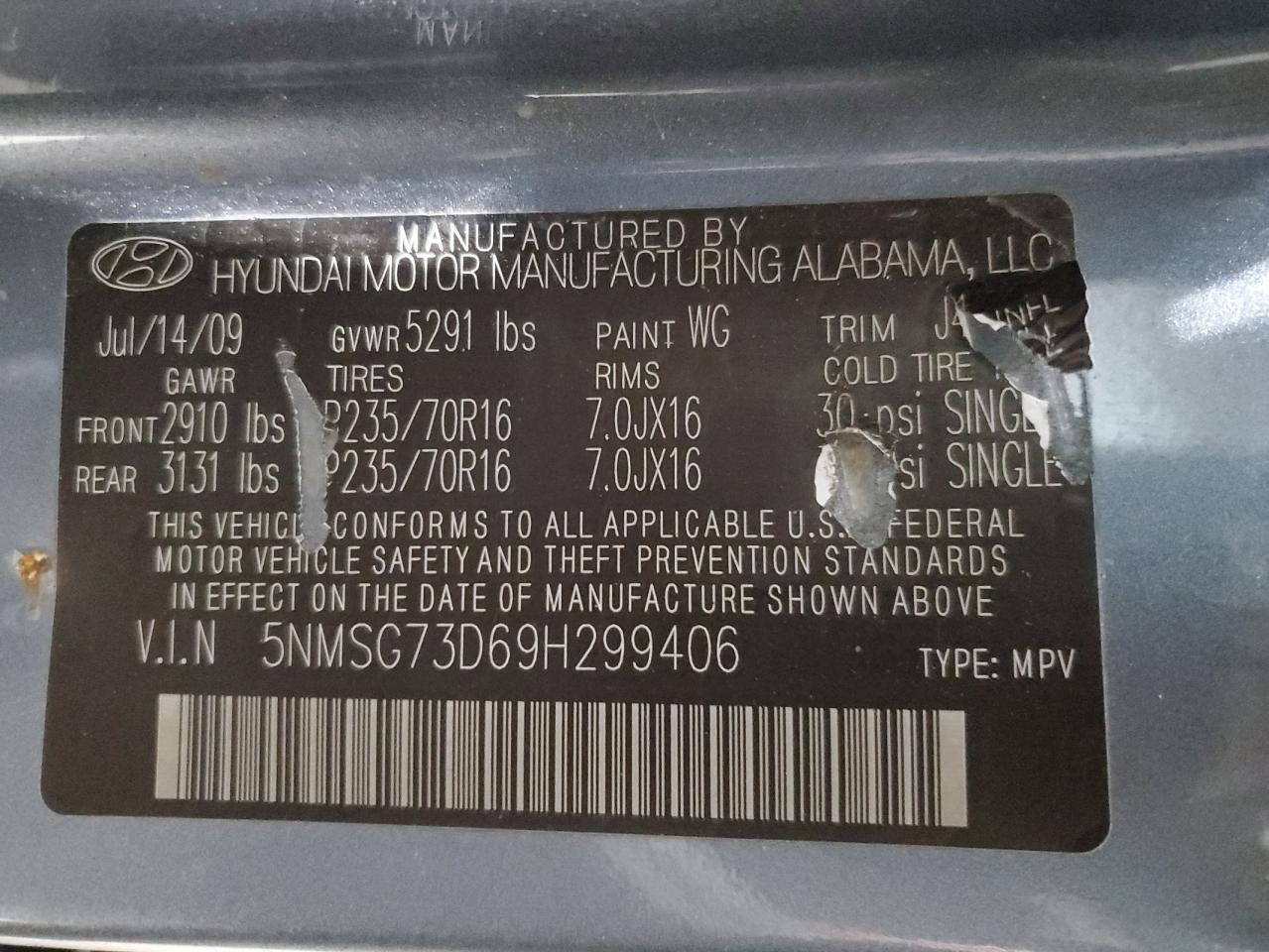2009 Hyundai Santa Fe - Image 12