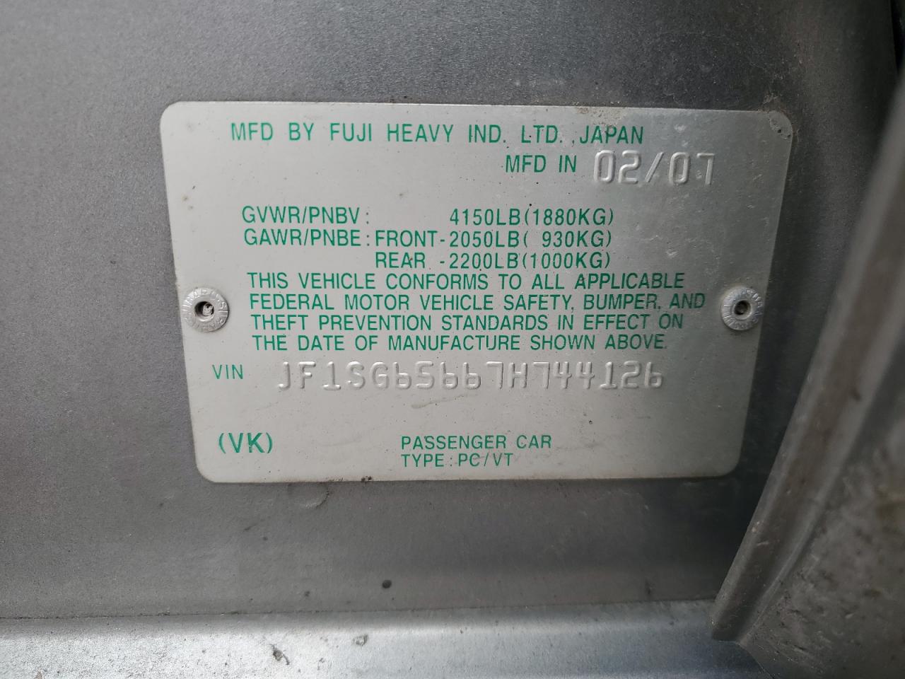 2007 Subaru Forester - Image 13