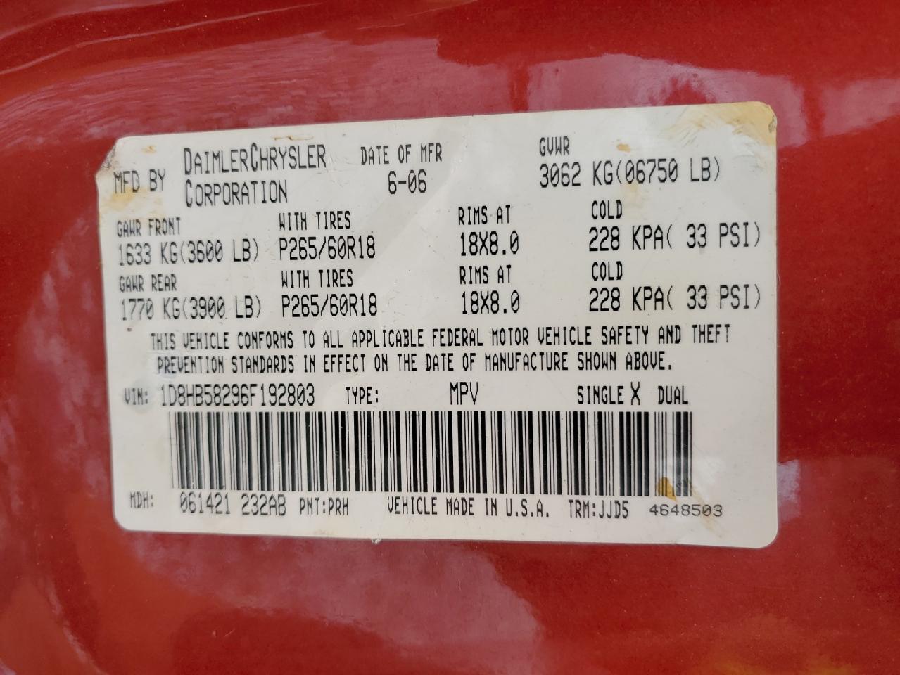 2006 Dodge Durango - Image 15